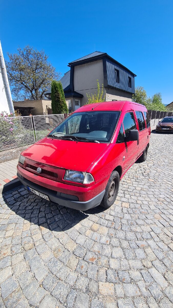 Fiat scudo 2.0i +LPG r.v.2001
