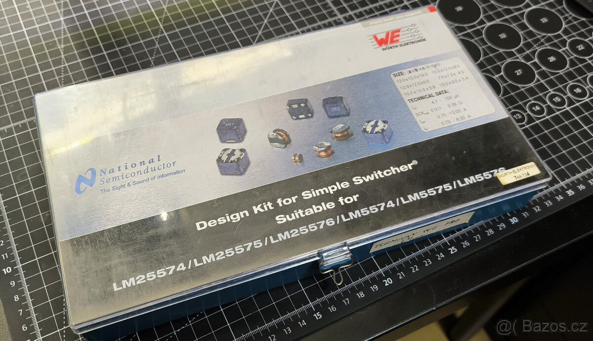 Sada induktorů / tlumivek - Wurth Elektronik 744724