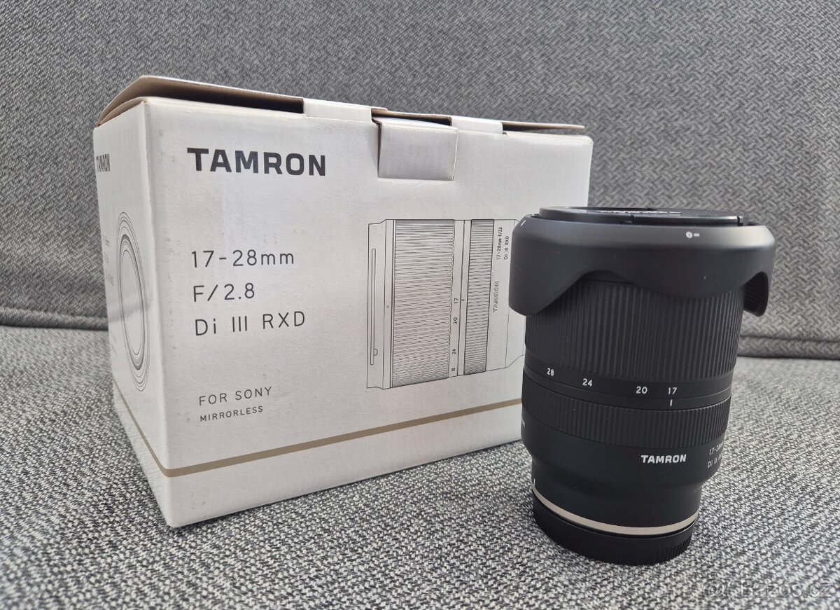 TAMRON 17-28 mm f/2,8 Di III RXD pro Sony E