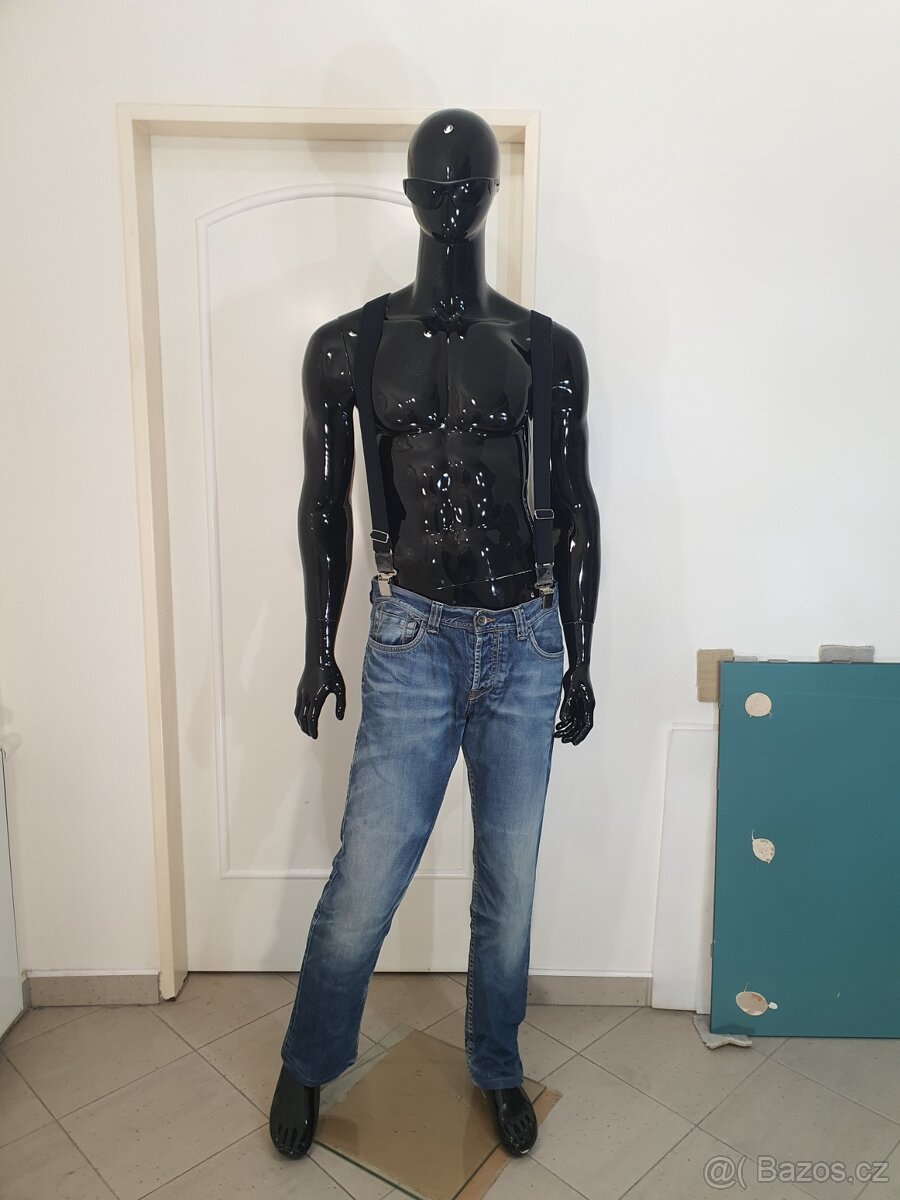 Jeans Rokker Kevlarové moto džíny cca 36/32 36/30