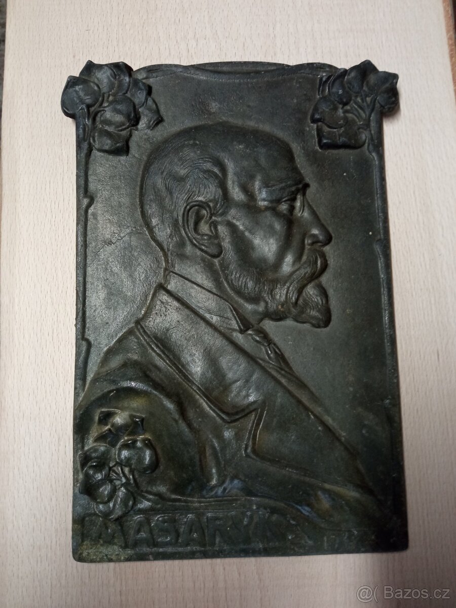 Plaketa T.G.Masaryk