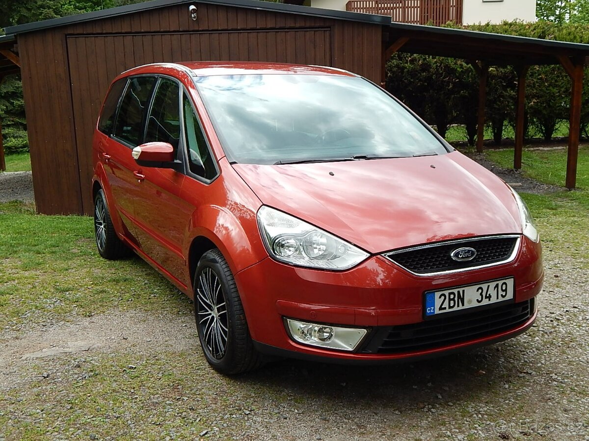 Ford Galaxy 2.0 107 kw-7míst-servisní knížka-lustrace Cebia