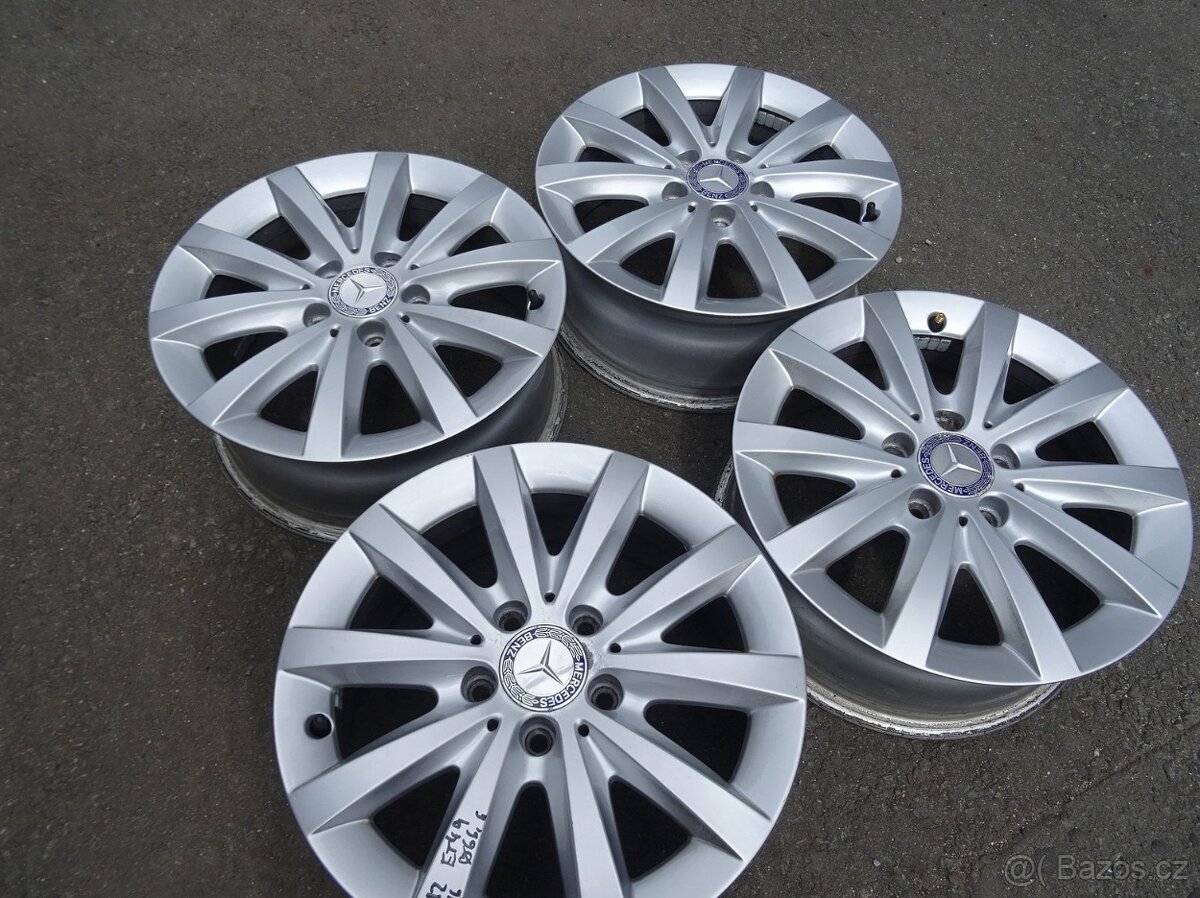 Alu disky origo Mercedes, 16", 5x112, ET 49, šíře 6,5J
