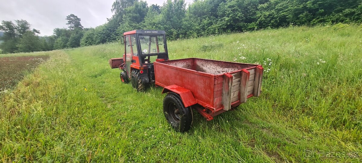 VOZÍK, VLEČKA za menší traktor, nebo malotraktor MT8 TK