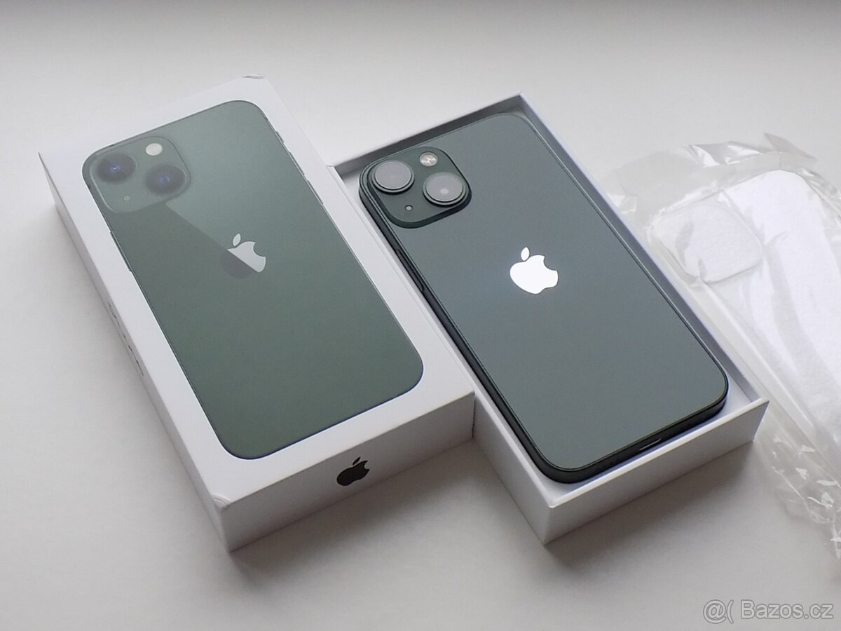 APPLE iPhone 13 mini 128GB Alpine Green - ZÁRUKA 12 MĚSÍCŮ