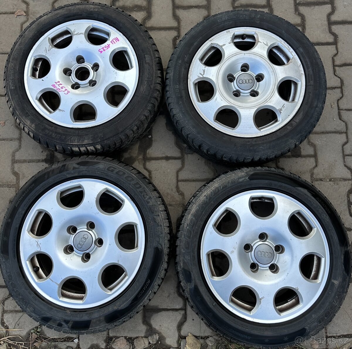 Prodám ALU kola Audi č. 1523