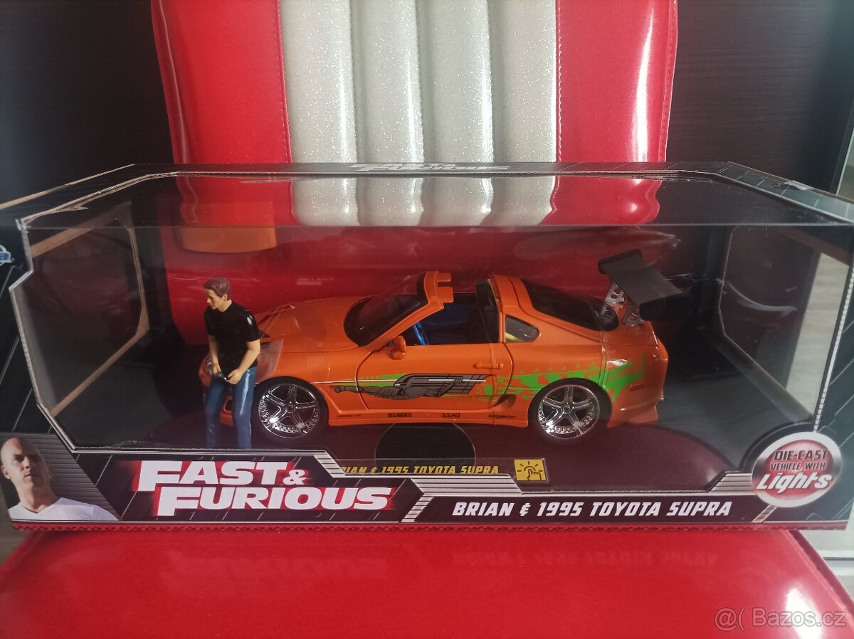 Toyota Supra Fast and Furious Bryan 1/18