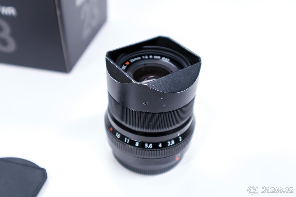 FUJINON XF23mm f/2 R WR + PRF-46 Filter + SquareHood