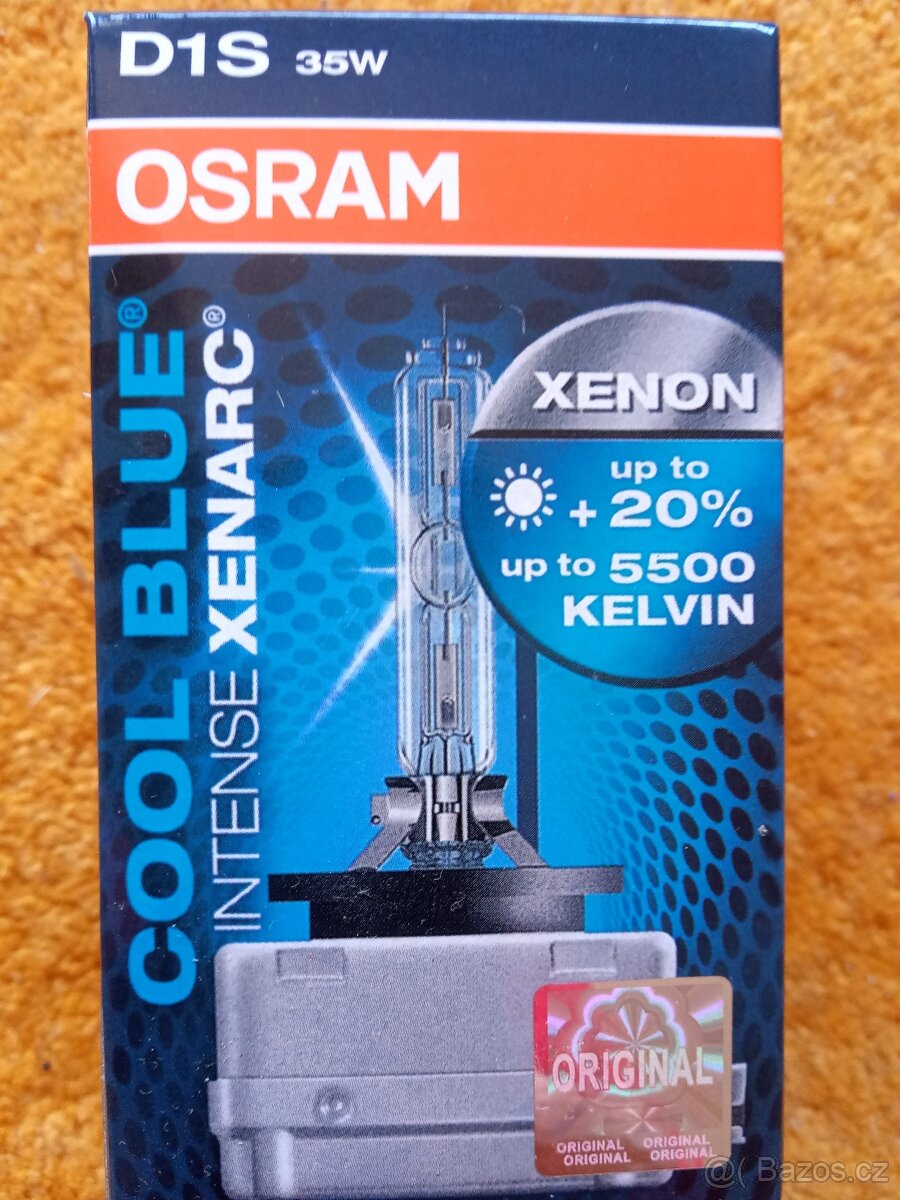 Prodám 1 ks orig. D1S Osram Cool Blue Intense Xenarc