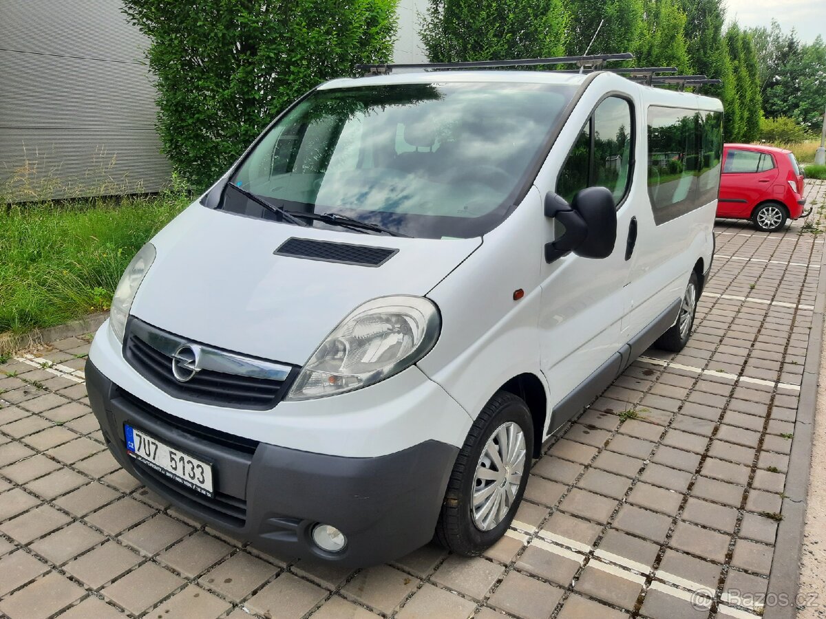 Opel Vivaro 2.0 DCI 84kW, 2013, 9 míst, NOVÉ V ČR, DPH