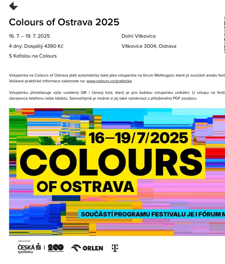 Colours of Ostrava 3x