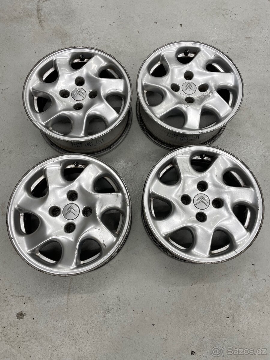 Alu Disky 4x108 originál Citroen ET18