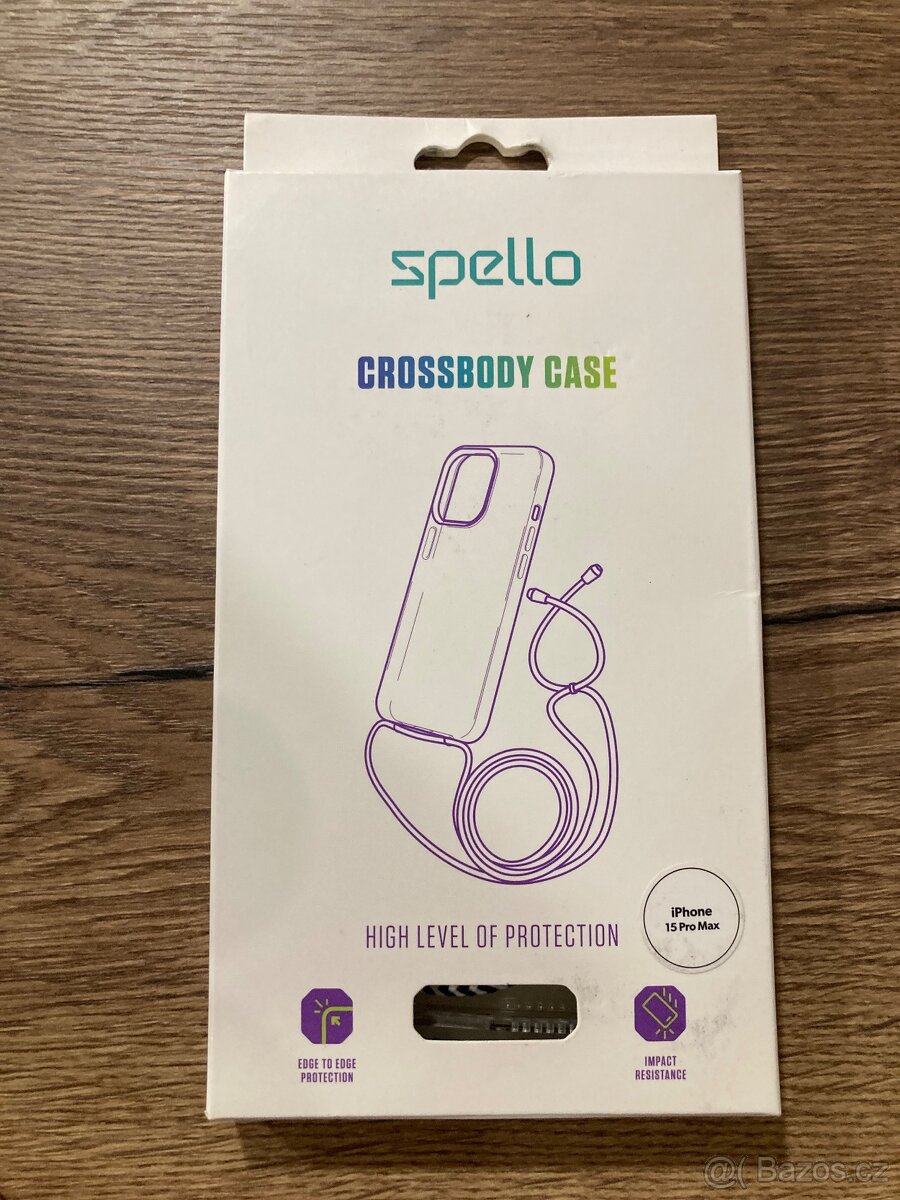 Kryt pro iPhone 15 Pro MAX se šňůrkou