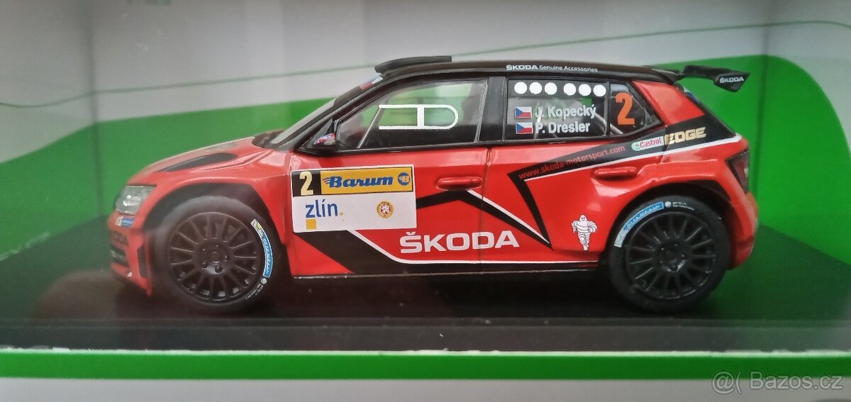 ABREX 1:43 BARUM CZECH RALLY ZLÍN 2016