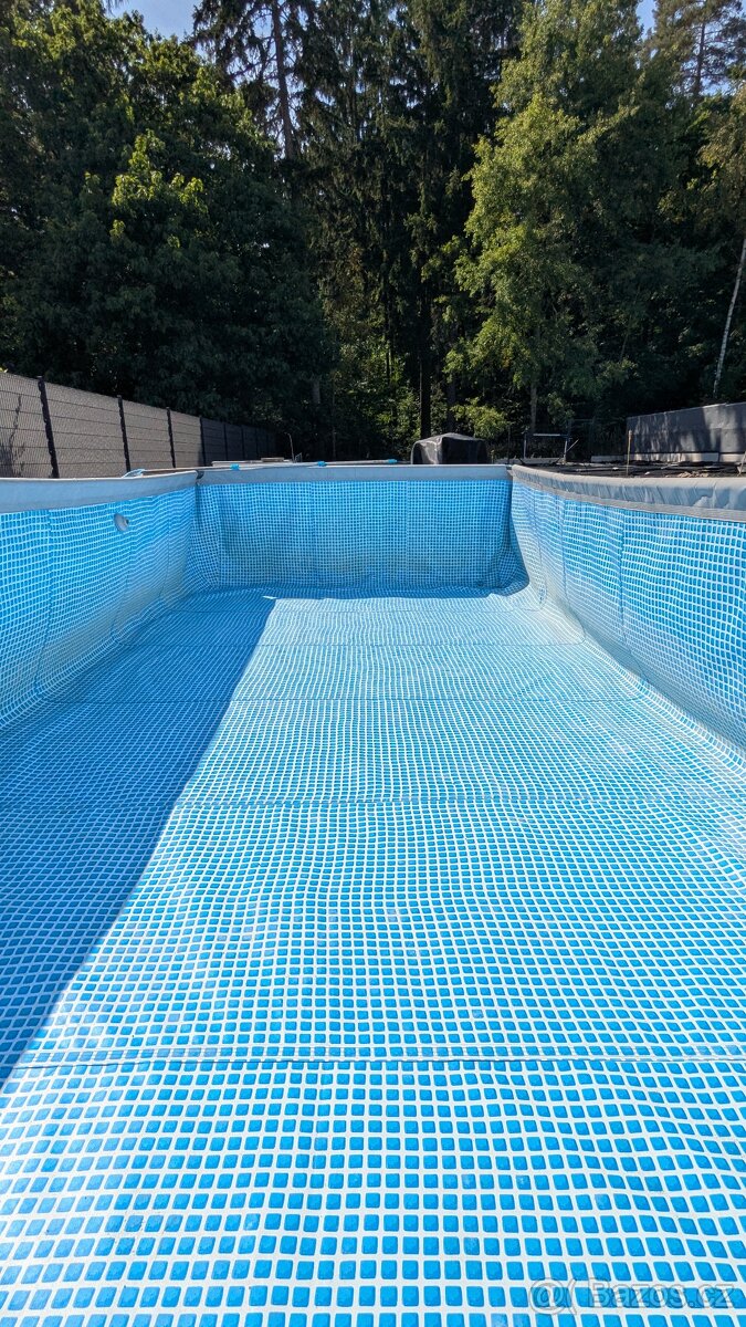 Intex Ultra Frame 7,3×3,6 m + silnější filtrace 9,2m3/hod