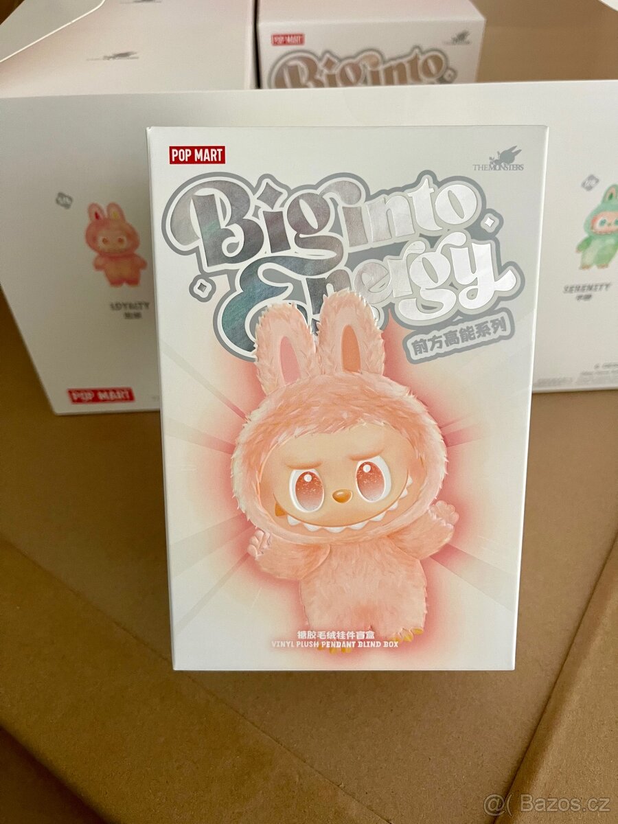 Labubu Originální Big into Energy – Blind Box Pop Mart