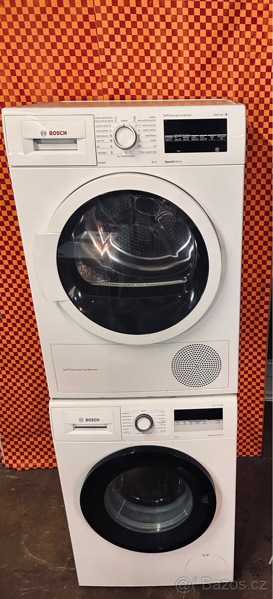 Pračka + sušička Bosch a+++ 8kg