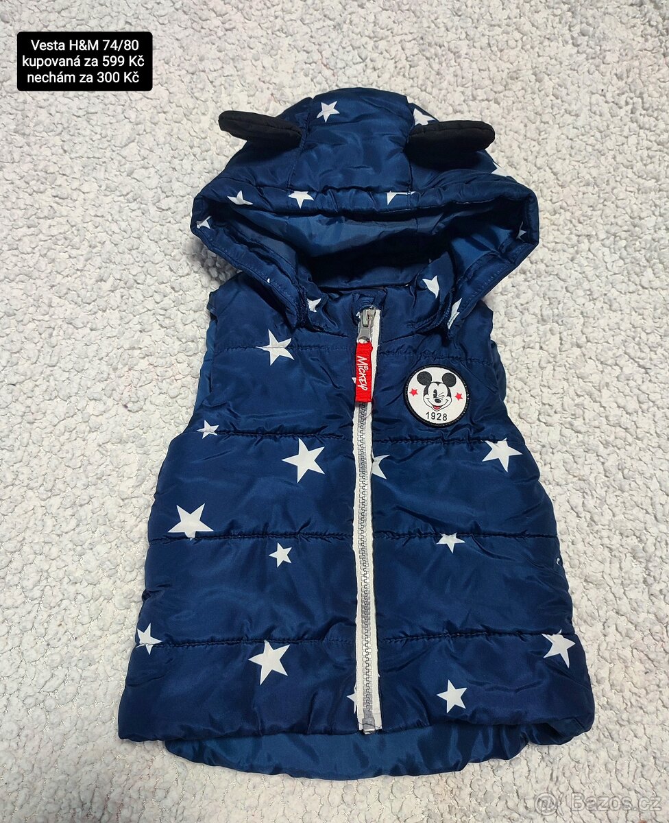 Chlapecké podzimní / zimní oblečení 68/74/80/86