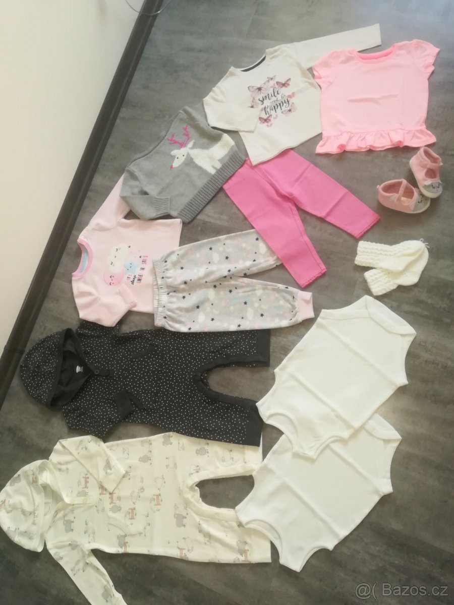 Setík pro holčičku, vel. 12-18 měsíců