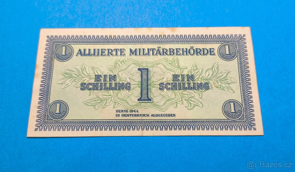 Bankovka RAKOUSKO - 1 Schilling 1944