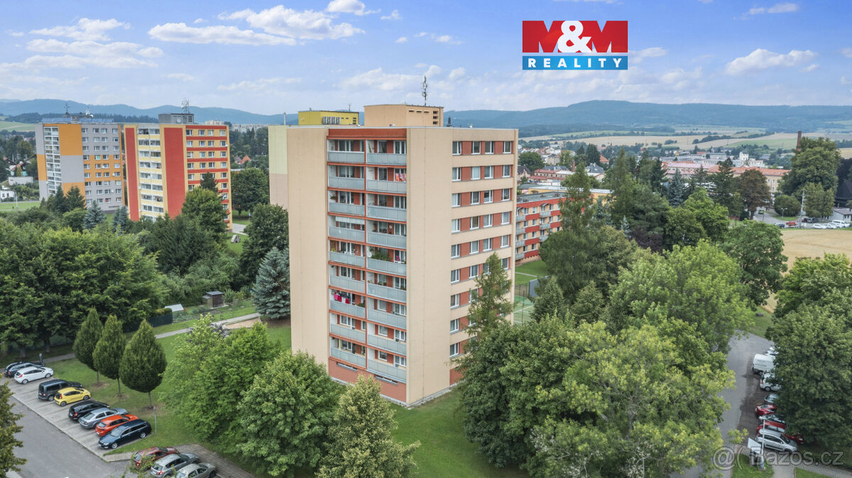 Prodej bytu 3+1, 70 m², Broumov, ul. Sídliště Křinické