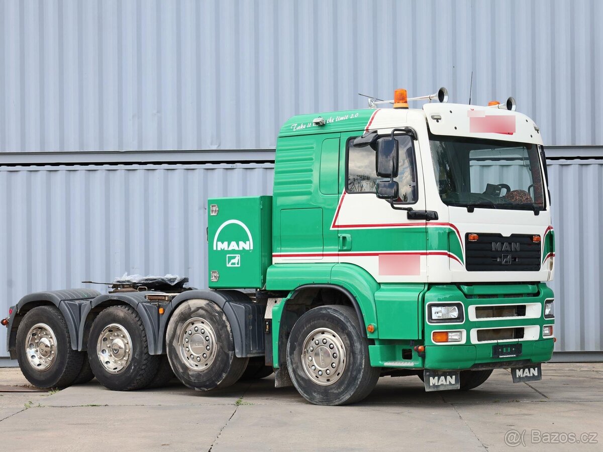 MAN TGA 41.480, 8x4, STANDARD, HYDRAULIKA PRO SKLÁPĚNÍ, RETA