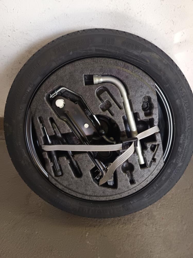 Dojezdové kolo R 16 Volkswagen Škoda Seat Audi