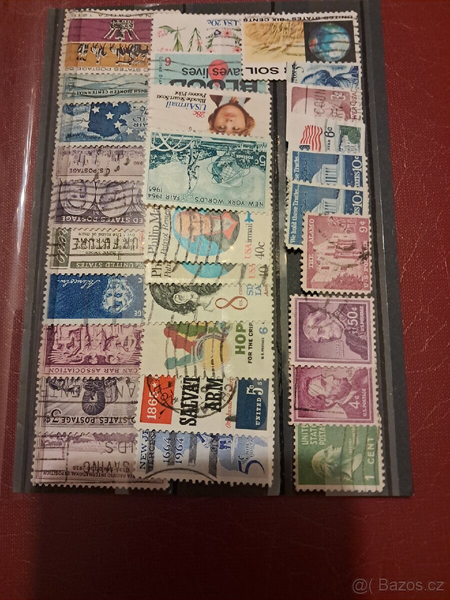 Znamky USA