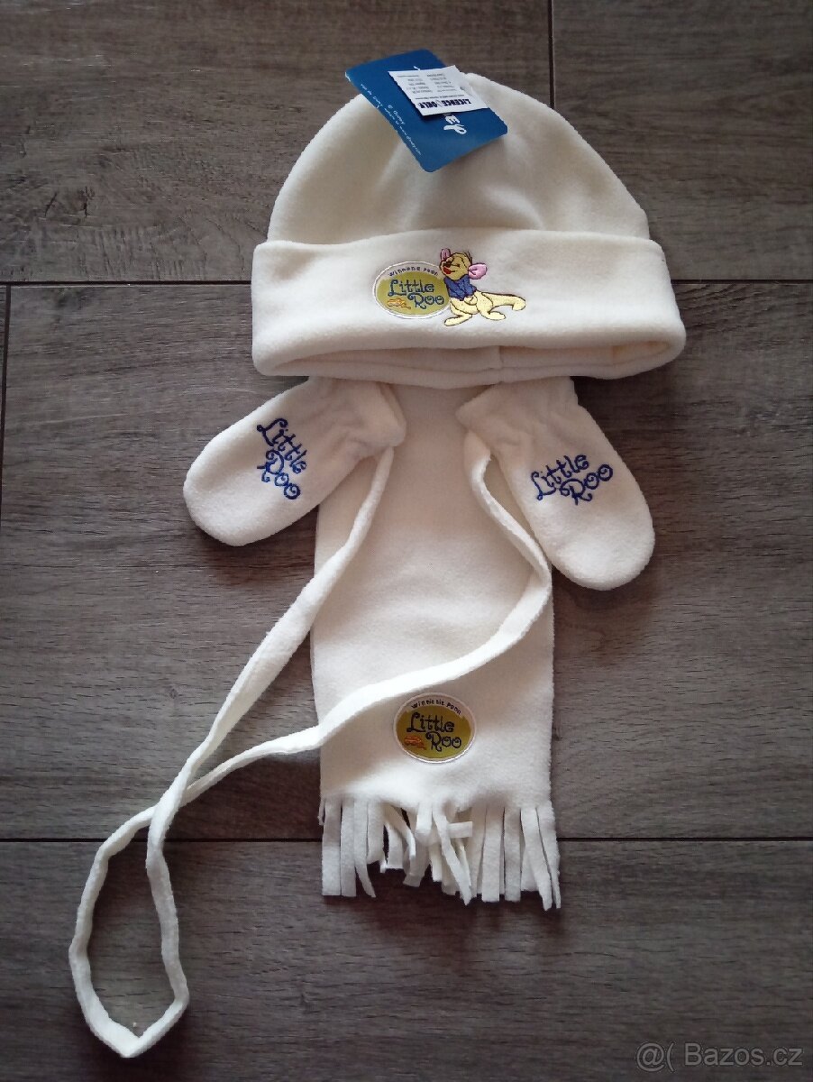 Zimní souprava bílá "Little Roo"