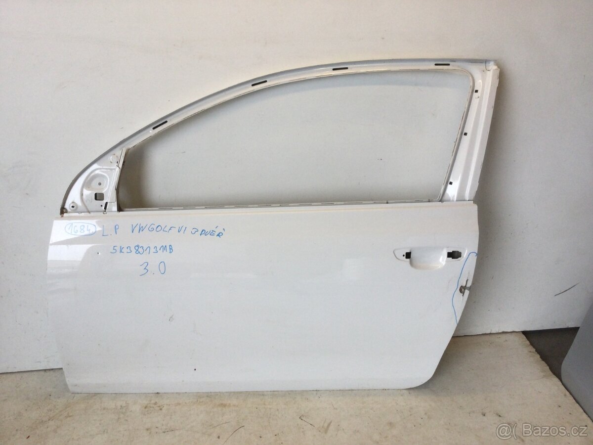 L.P Dveře VW Golf VI 3Dvéř 5K3831311B