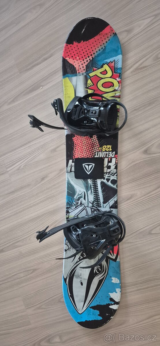 Snowboard set 128 cm+39