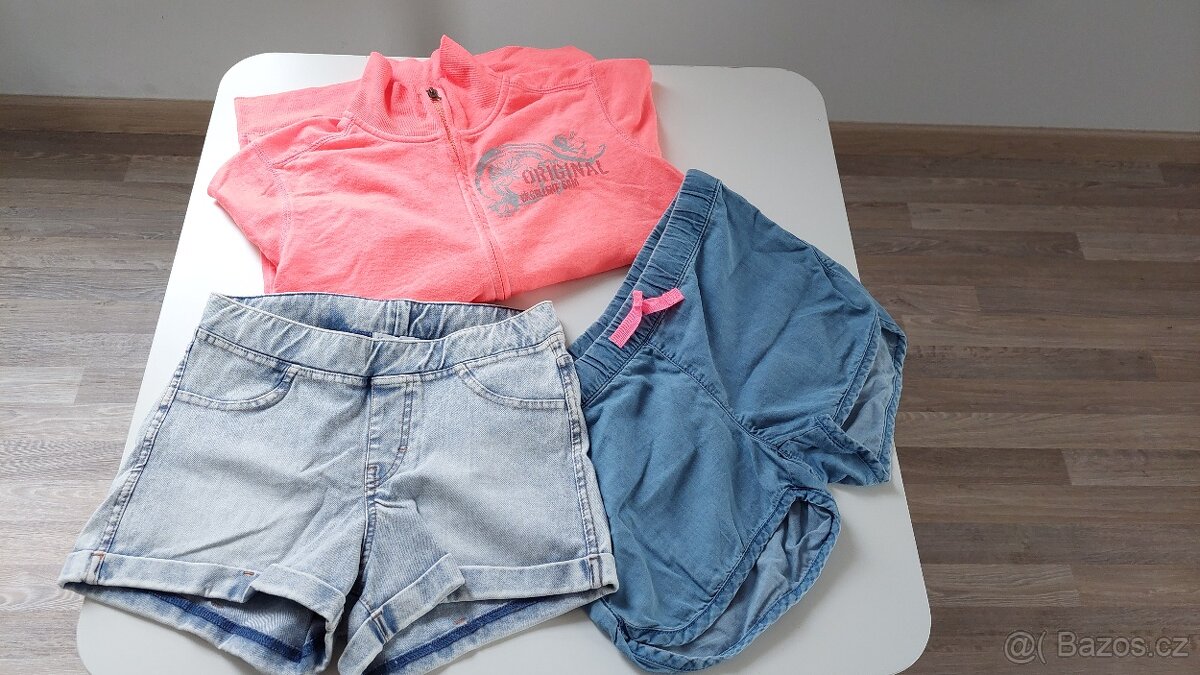 Dívčí mikina Sam a 2x kraťasy vel. 164