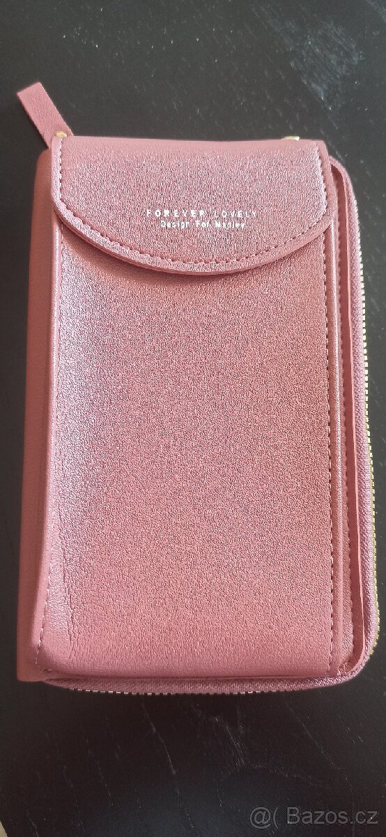 Kabelka crossbody růžová