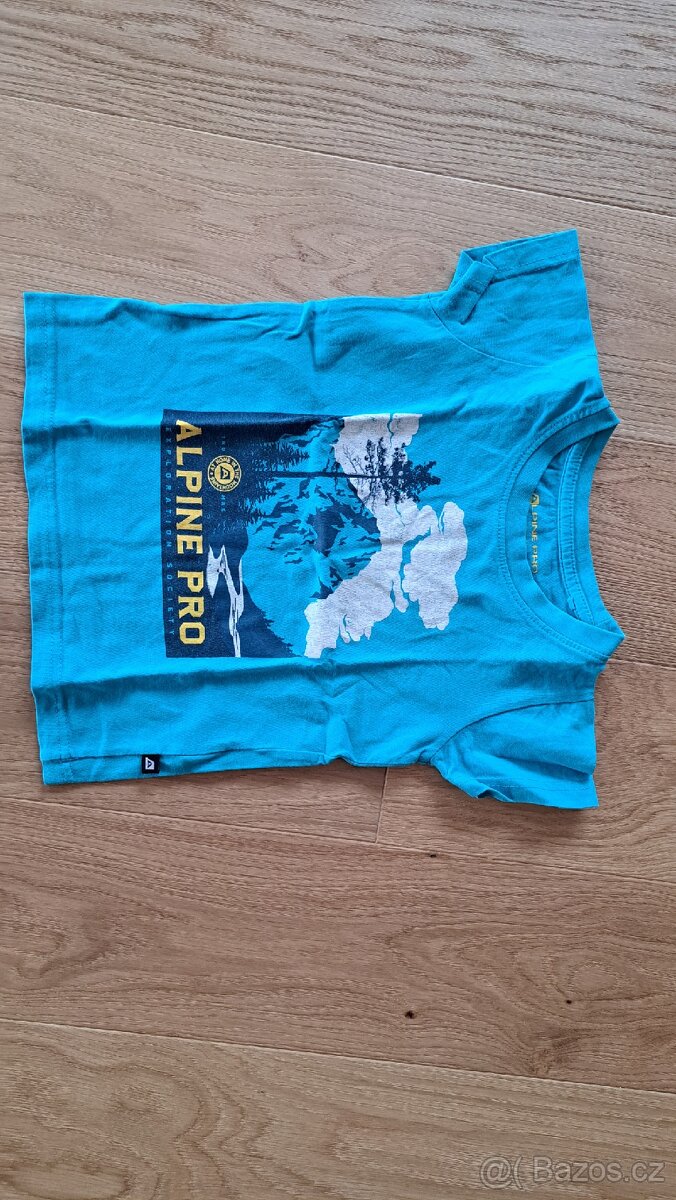 Alpine Pro chlapecke tricko 92/98