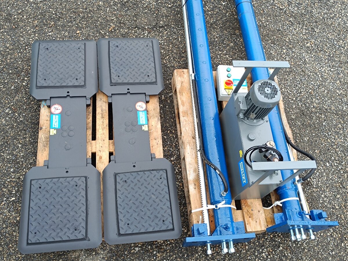 Dvousloupový podlahový zvedák maha nussbaum