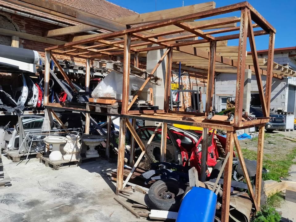 ocelové regály paletové