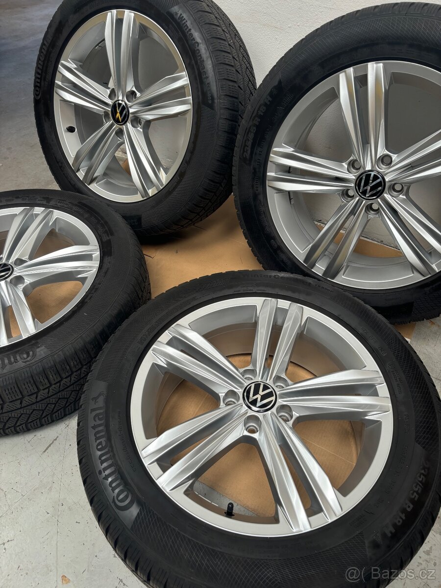 Alu Kola Vw Tiguan Zimní sada Continental