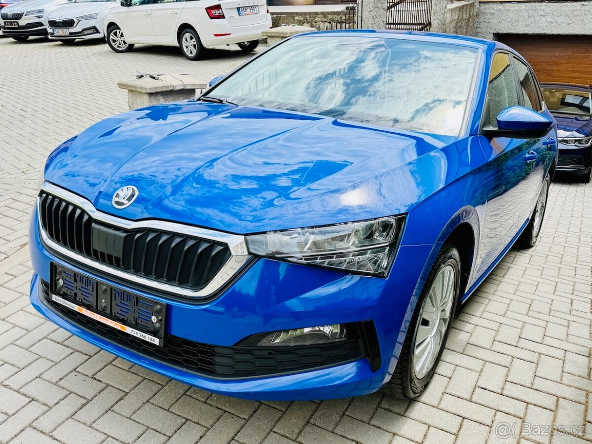 ŠKODA SCALA 1,0TSi 70kW Koup.ČR,1.majitel,LED,2021