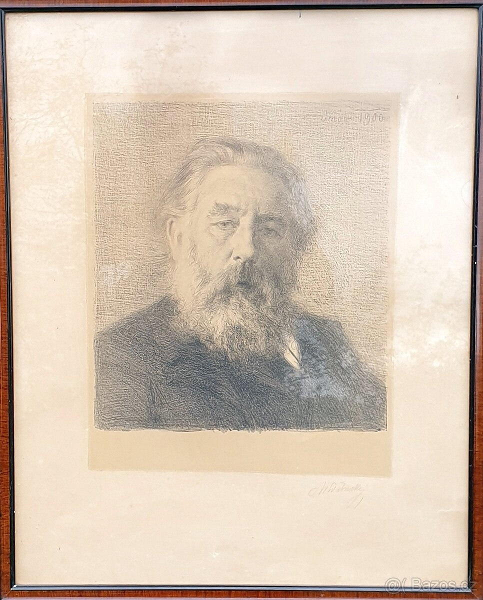 Max Švabinský - Svatopluk Čech
