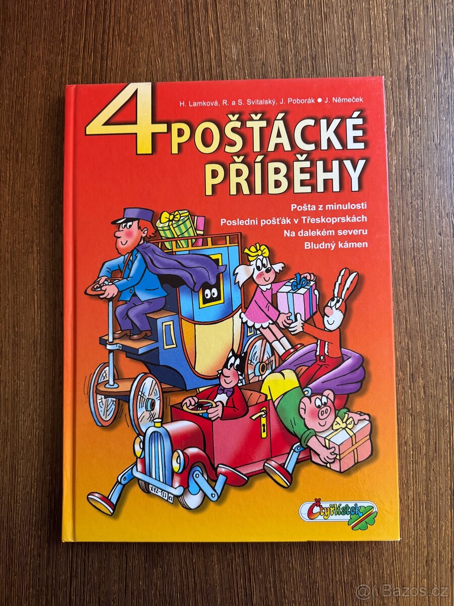 Čtyřlístek kniha - 4 POŠŤÁCKÉ PŘÍBĚHY