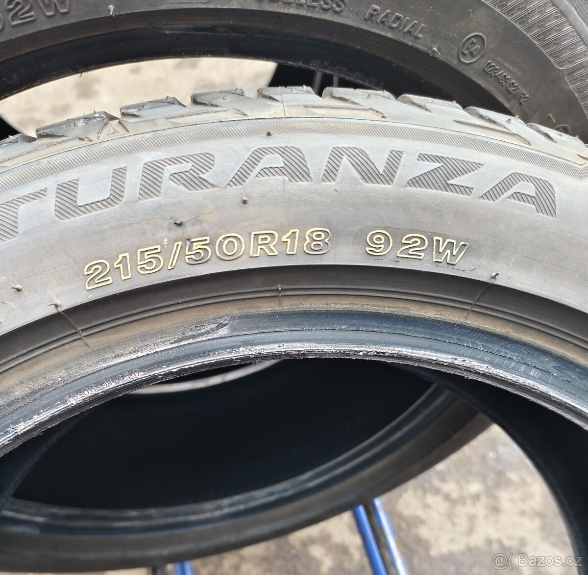Nové letní pneu 215/50/18 Bridgestone dot2219