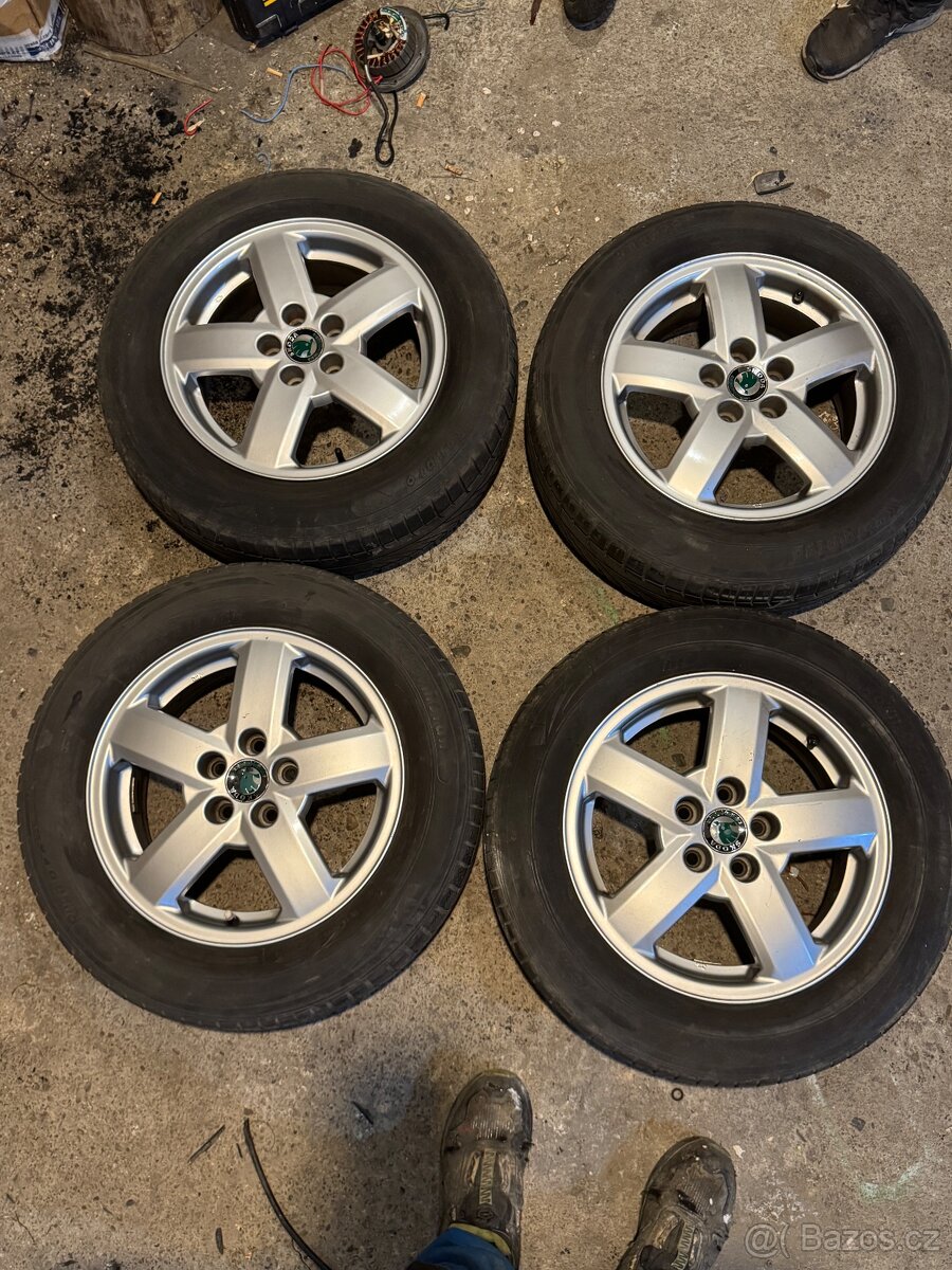 ALU kola ŠKODA r15