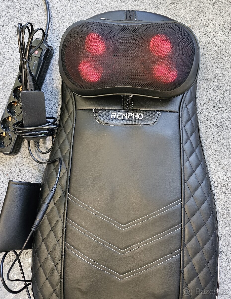 Masážní kožená podložka Renpho RF-BM066,motoboty