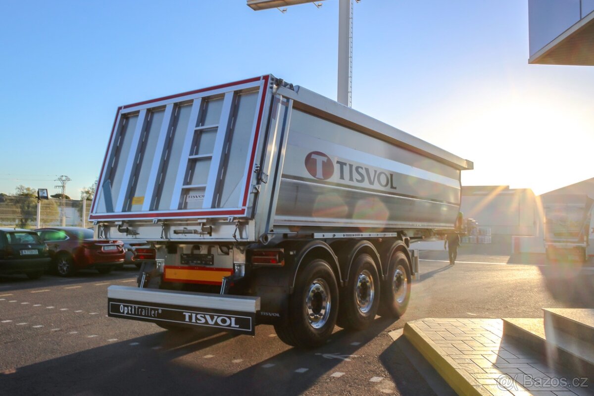 Sklápěcí návěs - Tisvol EVR 26,8m3 4700kg