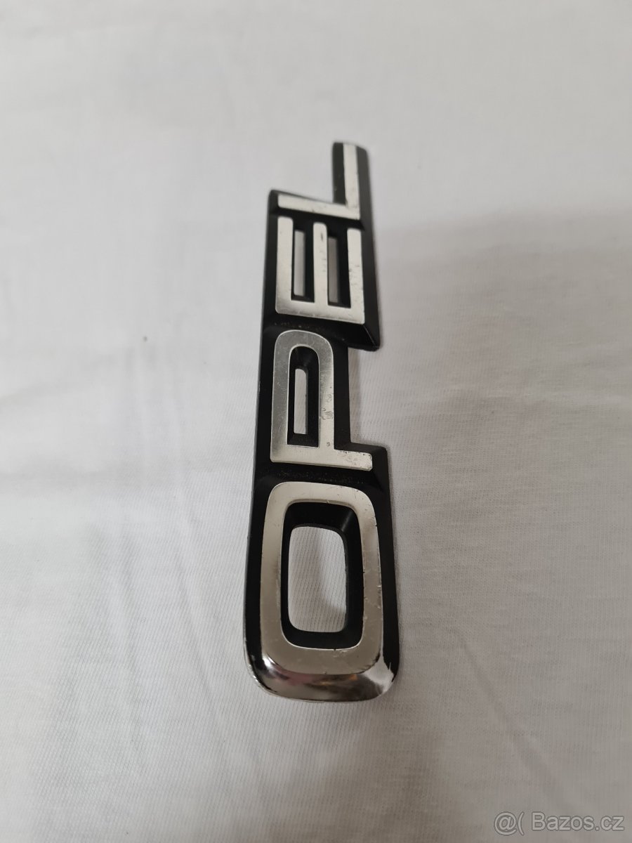Opel znak nápis Rekord / Commodore