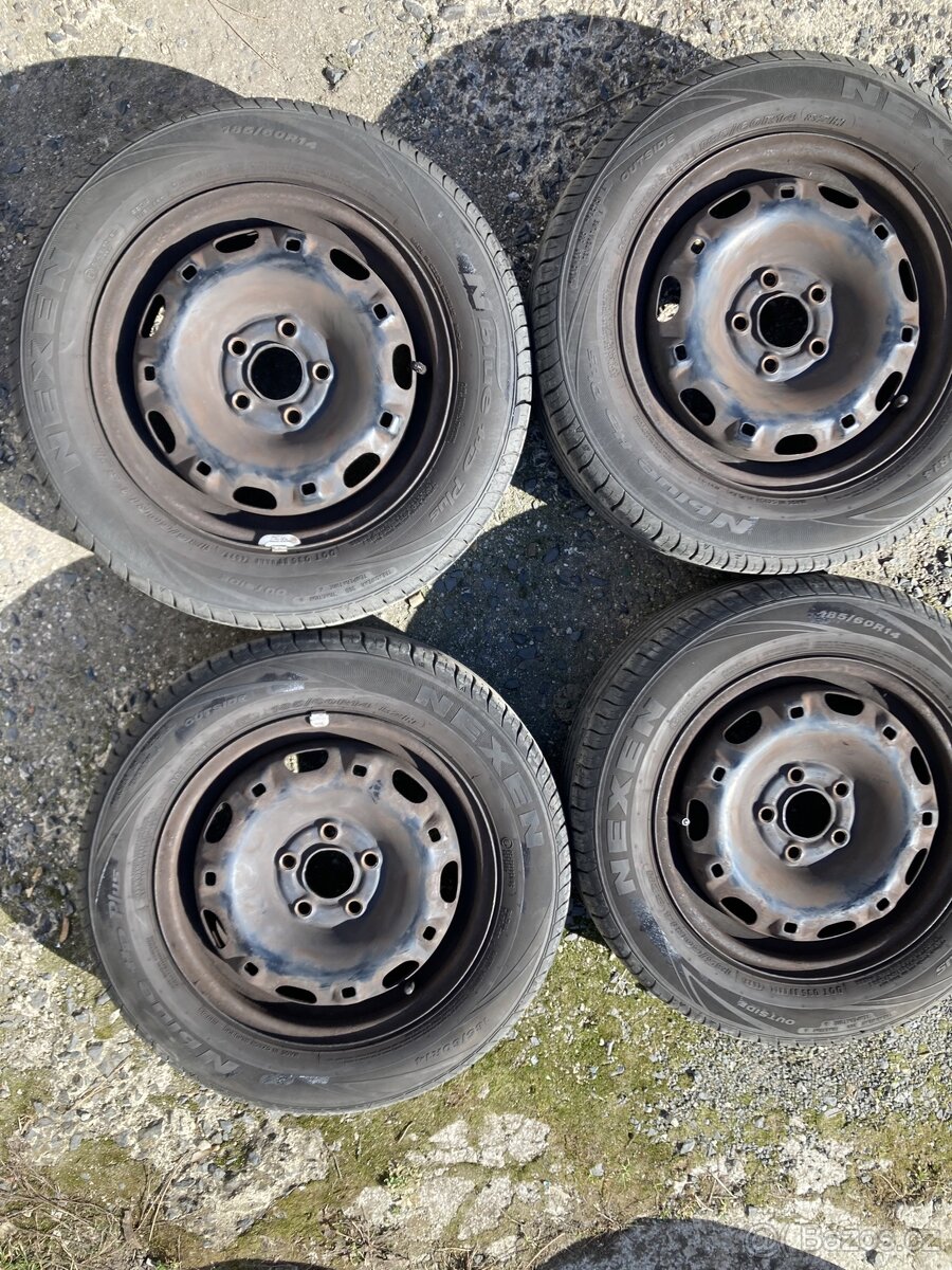 Letní pneu 185/60/14” na Fabia, VW 45/22