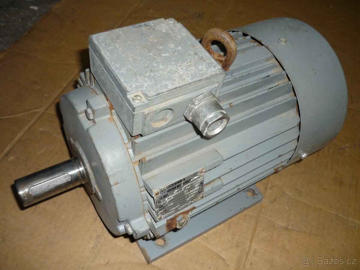 elektromotor patkový 400V/3kw/1420ot./min