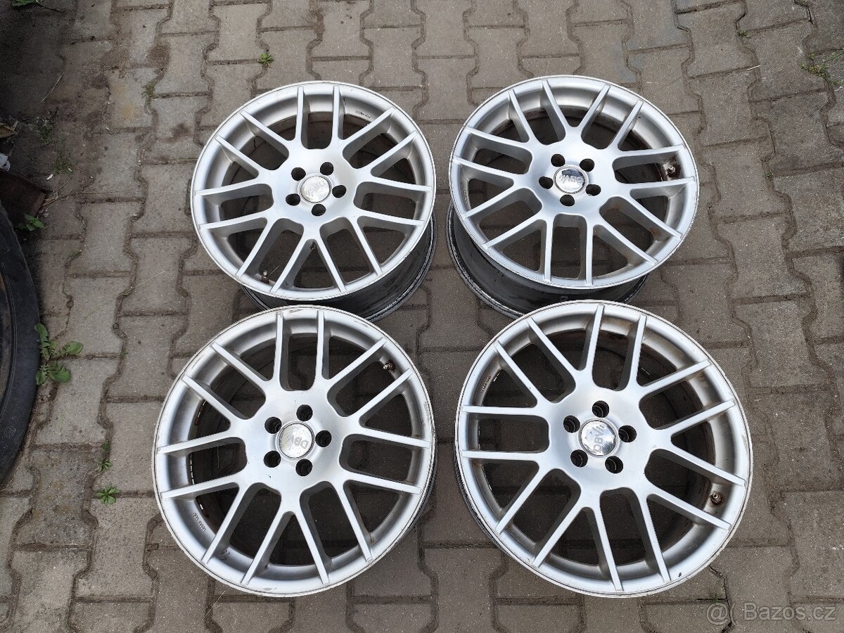 Alu disky 5 x 100 r18