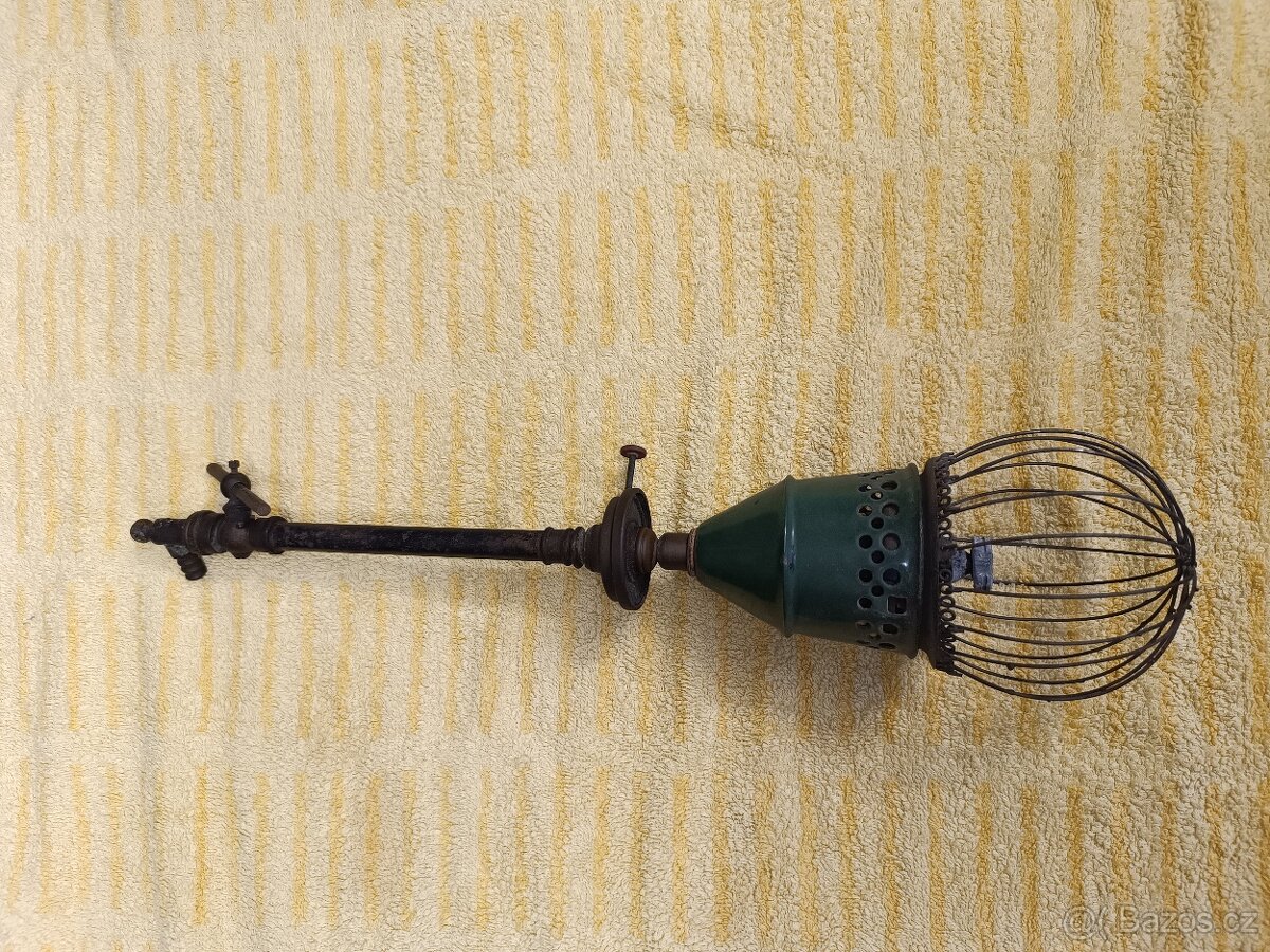 Plynová lampa - lustr