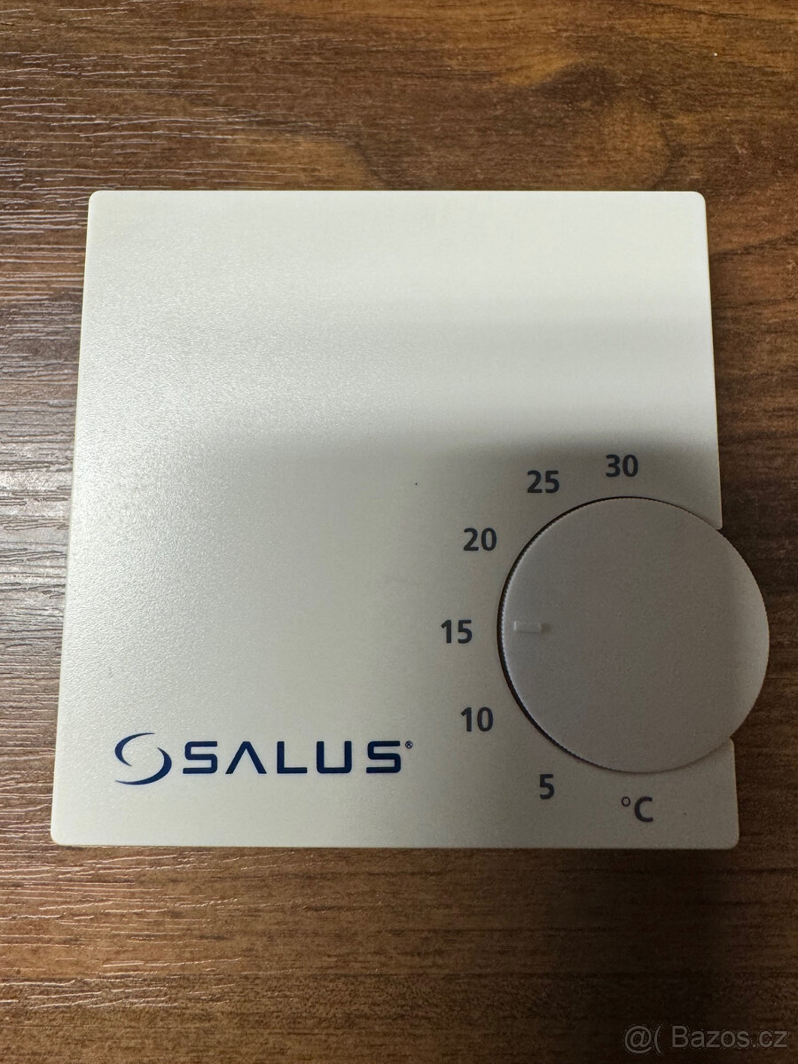 Pokojový termostat SALUS RT10 kolečkový 24V